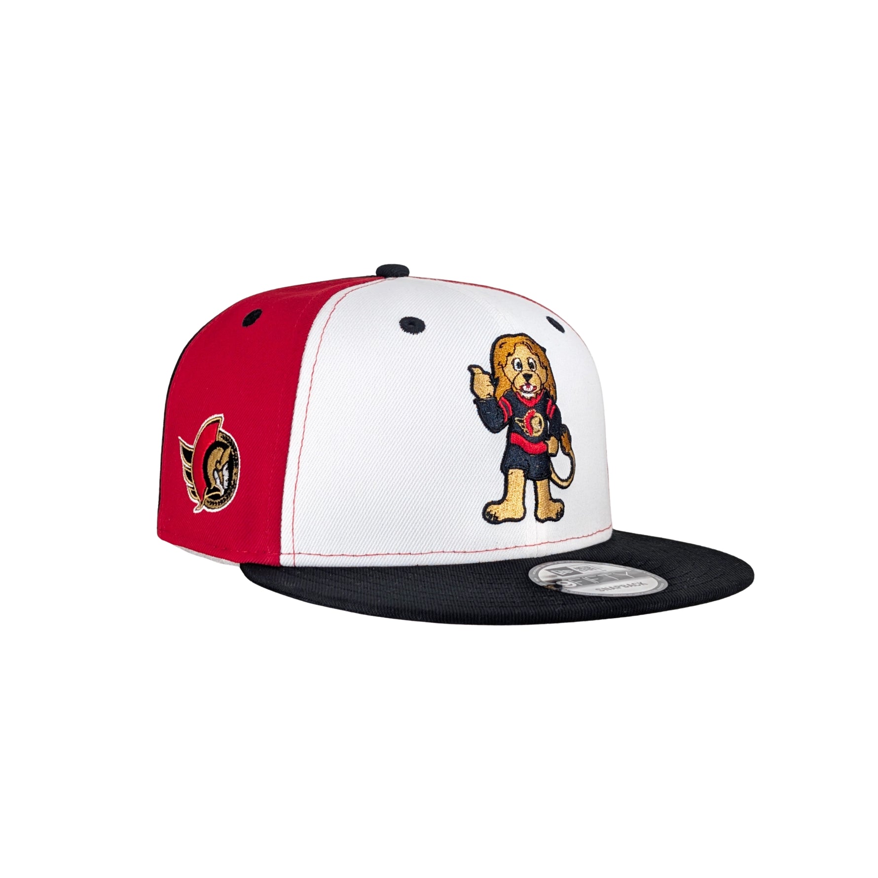 OTTAWA SENATORS YOUTH 9FIFTY SPARTY FLATBRIM ADJUSTABLE CAP
