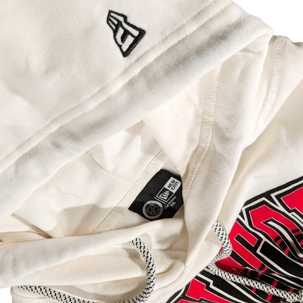 OTTAWA SENATORS THROWBACK CREAM PULLOVER HOODIE