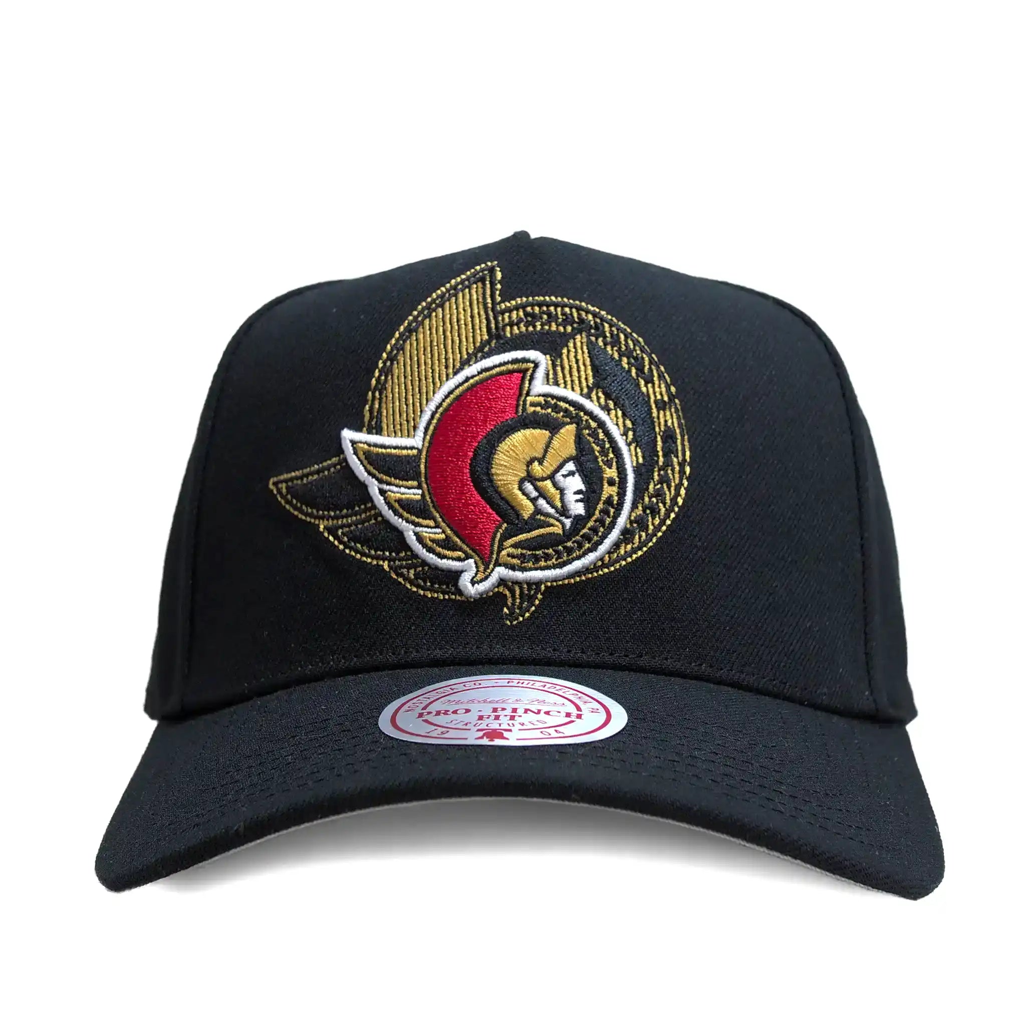 OTTAWA SENATORS TILTED PRO SNAPBACK-Mitchell & Ness-OttawaTeamShop.ca
