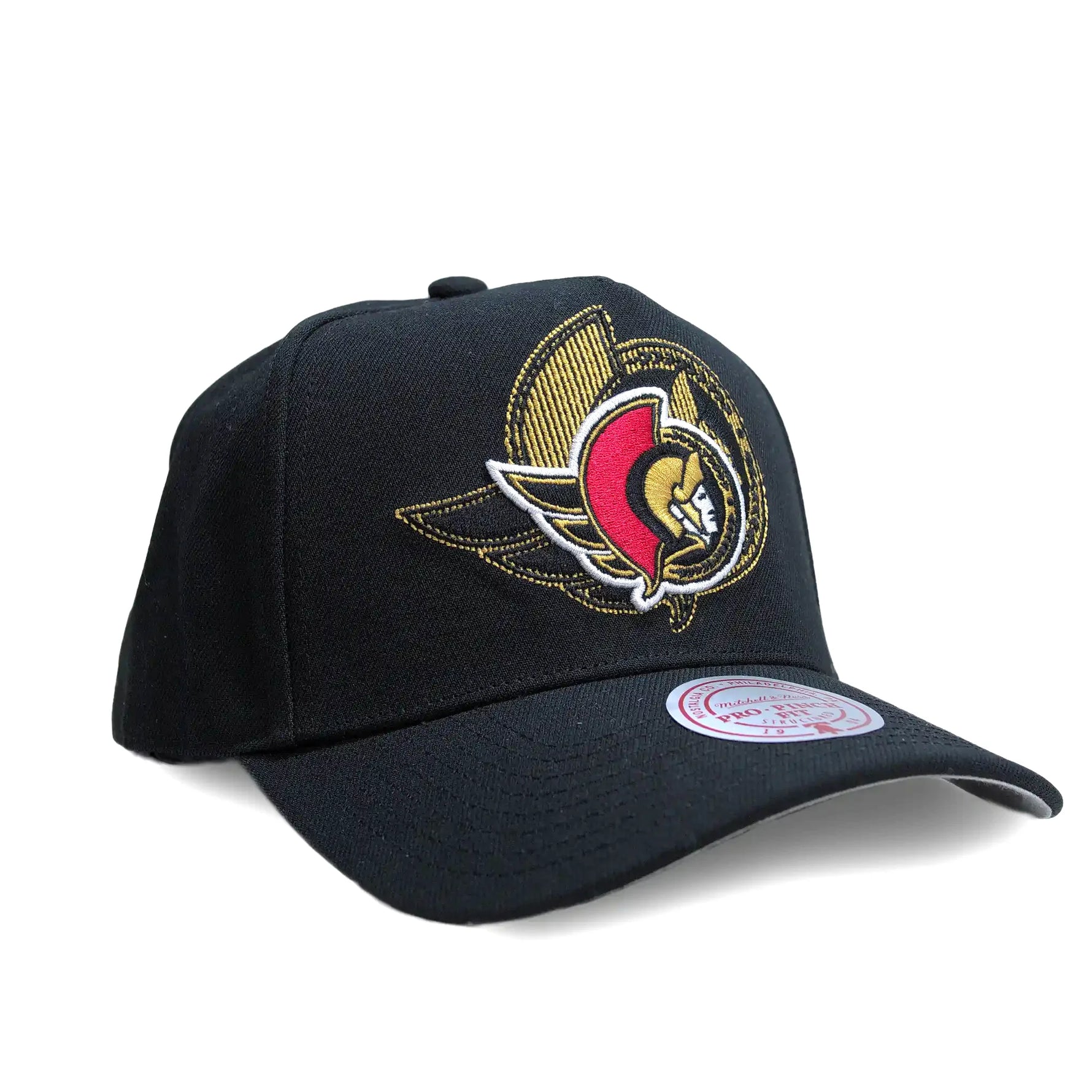 OTTAWA SENATORS TILTED PRO SNAPBACK-Mitchell & Ness-OttawaTeamShop.ca
