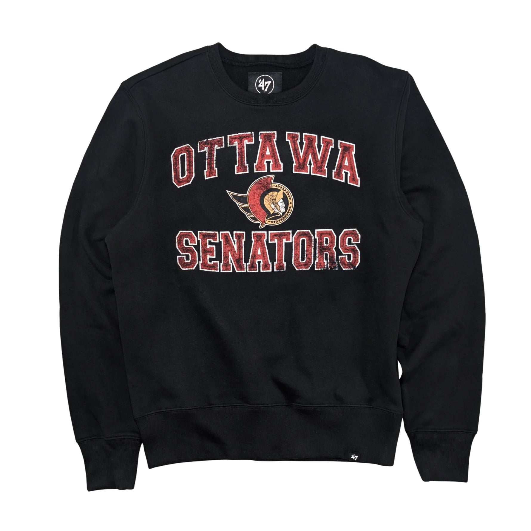 OTTAWA SENATORS UNION ARCH CREW NECK