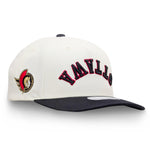 OTTAWA SENATORS WHITE MATCH POINT REVERSED CAP