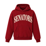 OTTAWA SENATORS WOMEN'S GAME TIME PULLOVER RED HOODIE