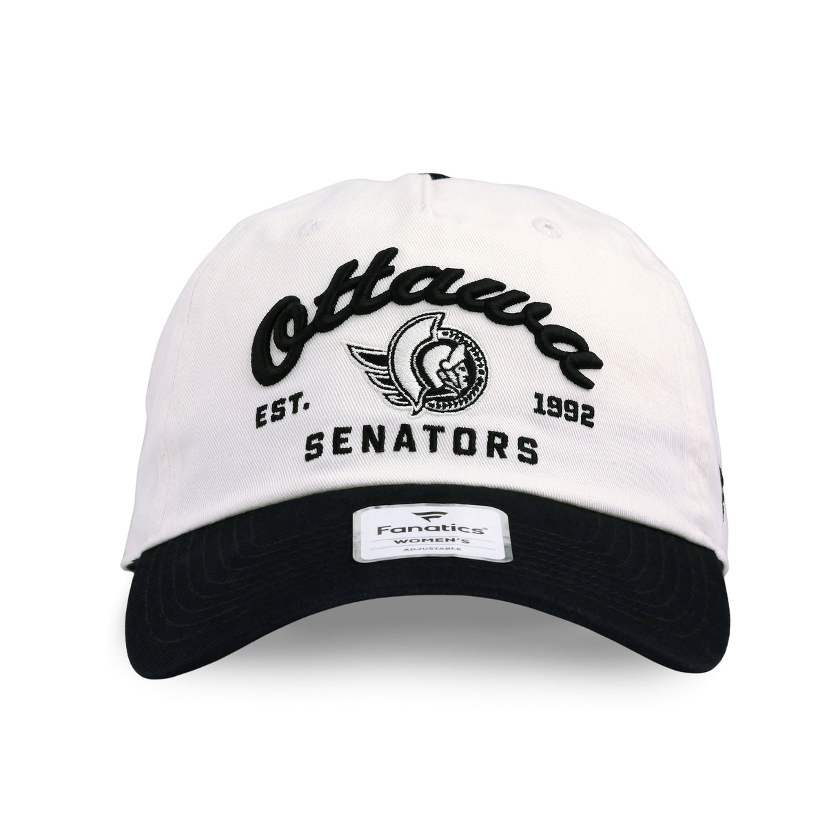 OTTAWA SENATORS WOMEN'S MANIFEST COTTON UNSTRUCTURED ADJUSTABLE CAP