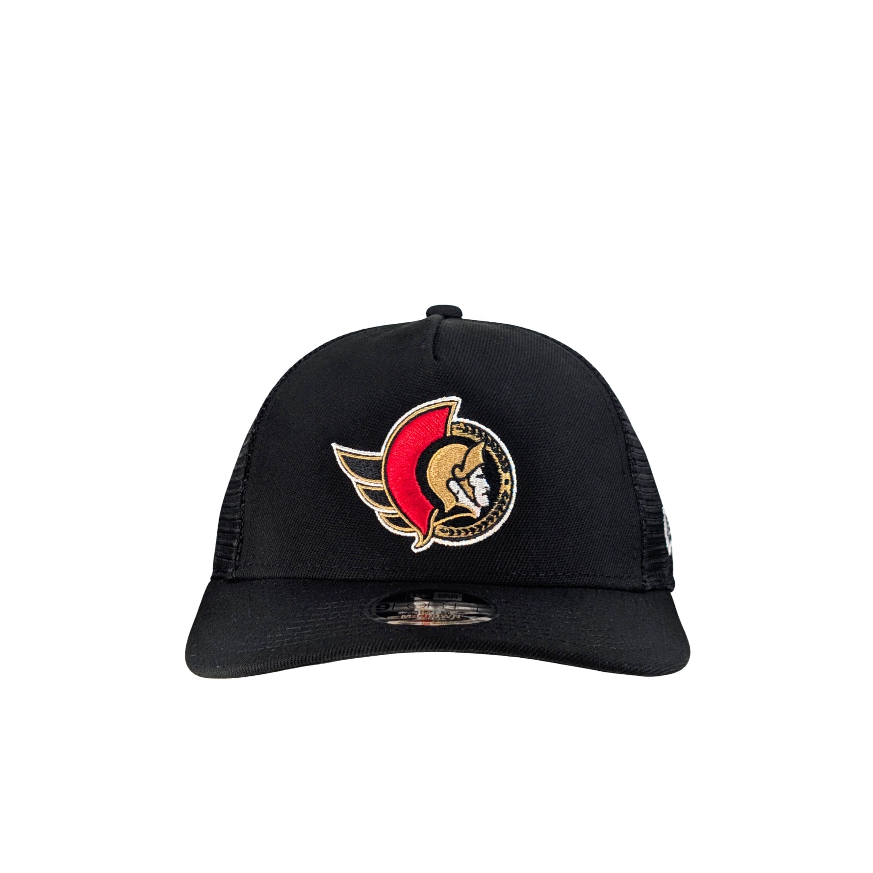 OTTAWA SENATORS 9FORTY YOUTH MESHBACK ADJUSTABLE BLACK CAP