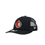 OTTAWA SENATORS 9FORTY YOUTH MESHBACK ADJUSTABLE BLACK CAP