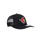 OTTAWA SENATORS 9FORTY YOUTH MESHBACK ADJUSTABLE BLACK CAP