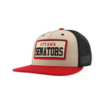 OTTAWA SENATORS PLATE ADJUSTABLE CAP