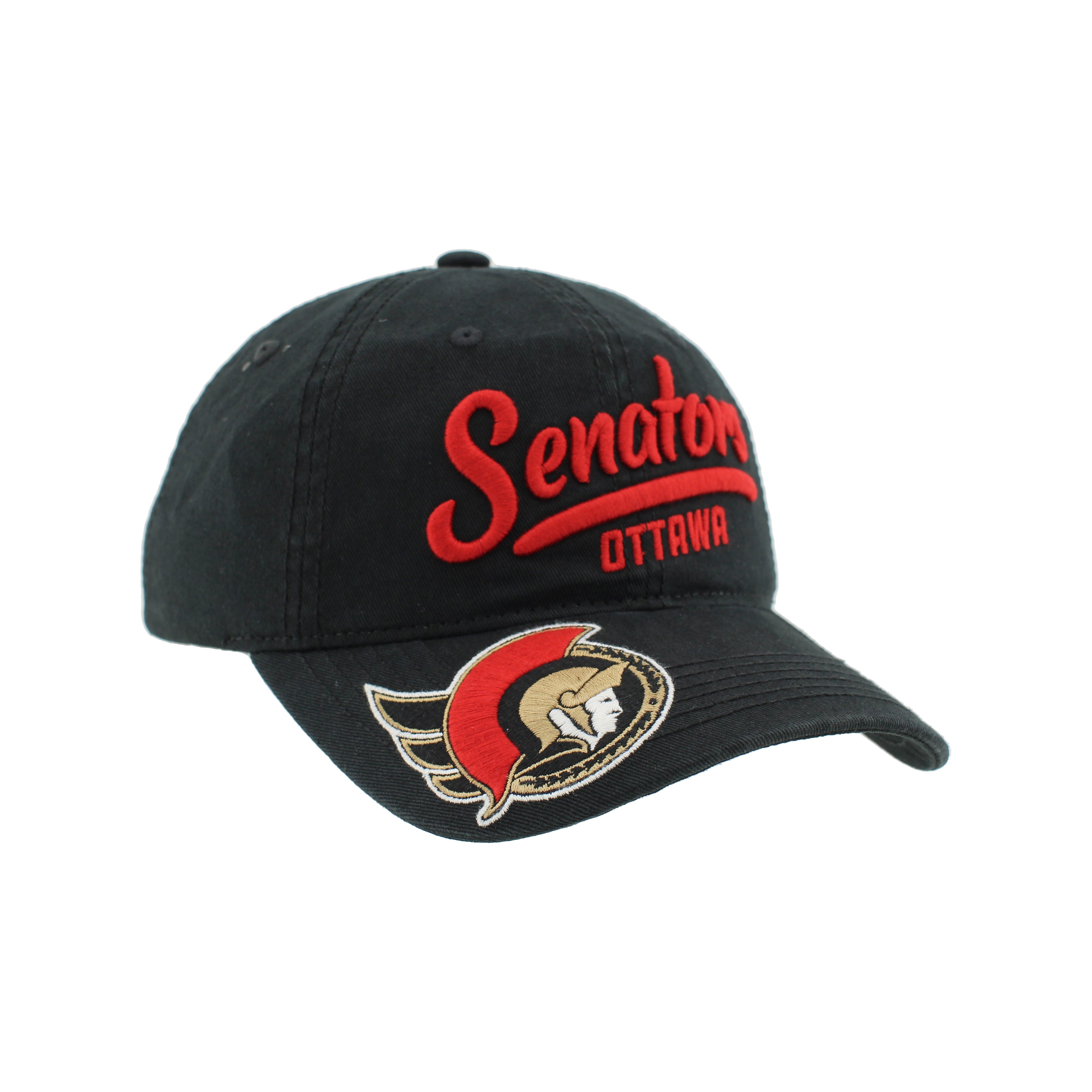 OTTAWA SENATORS SIDE LOGO ADJUSTABLE CAP