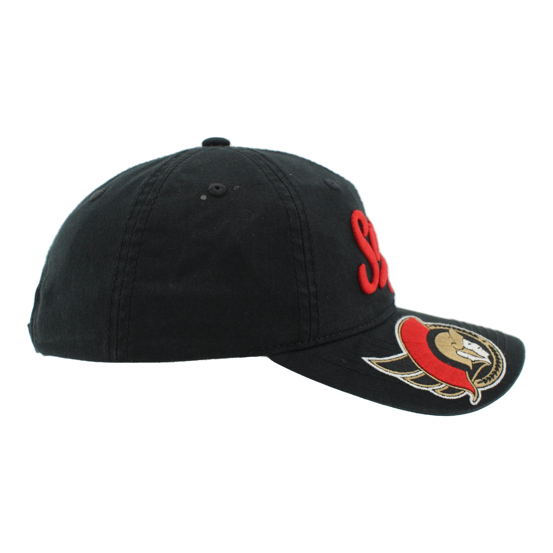 OTTAWA SENATORS SIDE LOGO ADJUSTABLE CAP