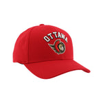 OTTAWA SENATORS ASSIST RED ADJUSTABLE CAP