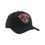 OTTAWA SENATORS ASSIST BLACK ADJUSTABLE CAP