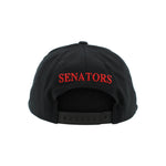 OTTAWA SENATORS ASSIST BLACK ADJUSTABLE CAP