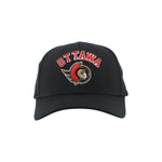 OTTAWA SENATORS ASSIST BLACK ADJUSTABLE CAP