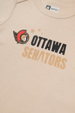 OTTAWA SENATORS INFANT OAT SHORT SLEEVE ONESIE