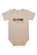 OTTAWA SENATORS INFANT OAT SHORT SLEEVE ONESIE