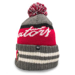 Ottawa Senators Hyperbolic Grey & Red Pom Knit Toque-47 Brand-OttawaTeamShop.ca