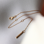 OTTAWA SENATORS GOLD PAVE NECKLACE