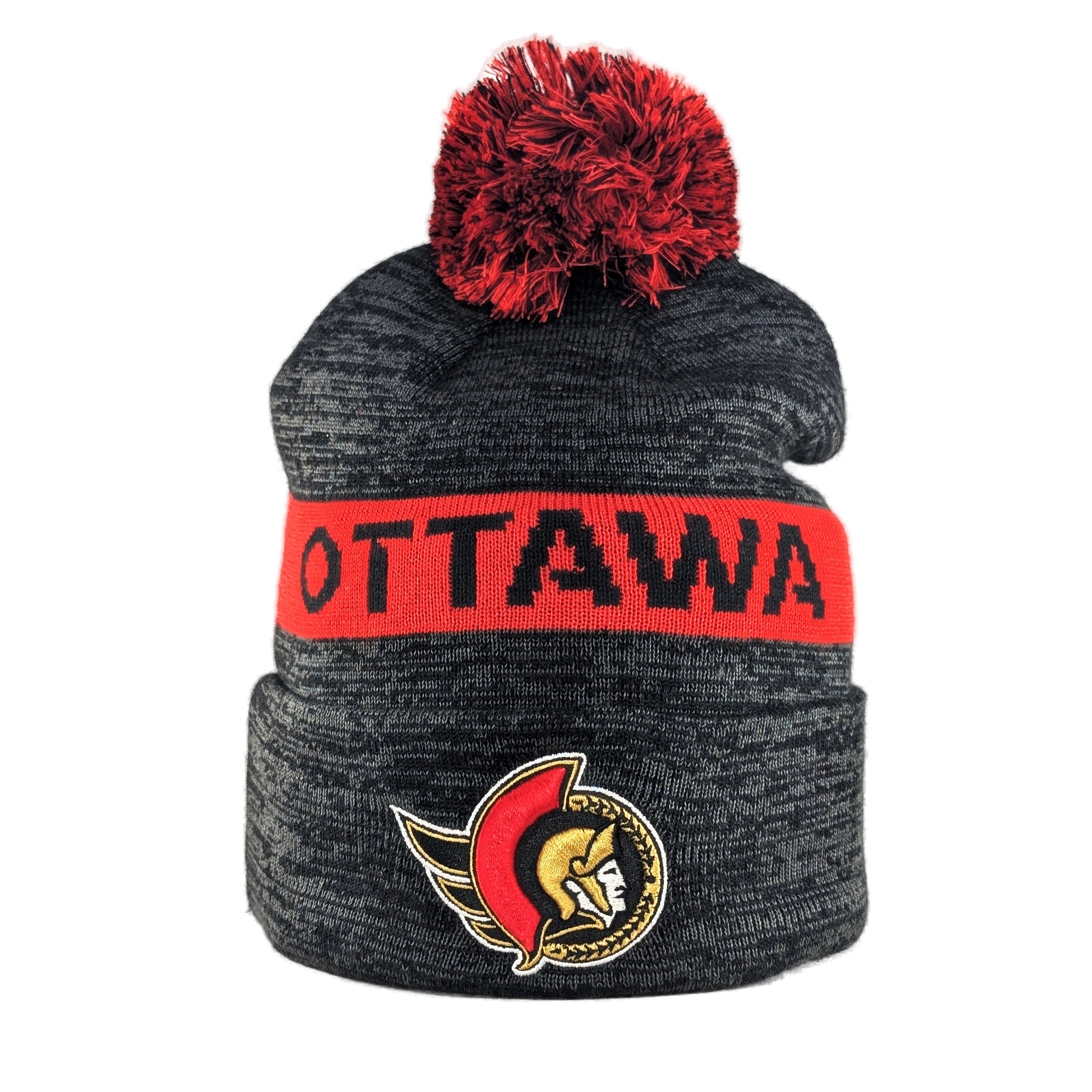 Ottawa Senators Rink Cuffed Pom Toque
