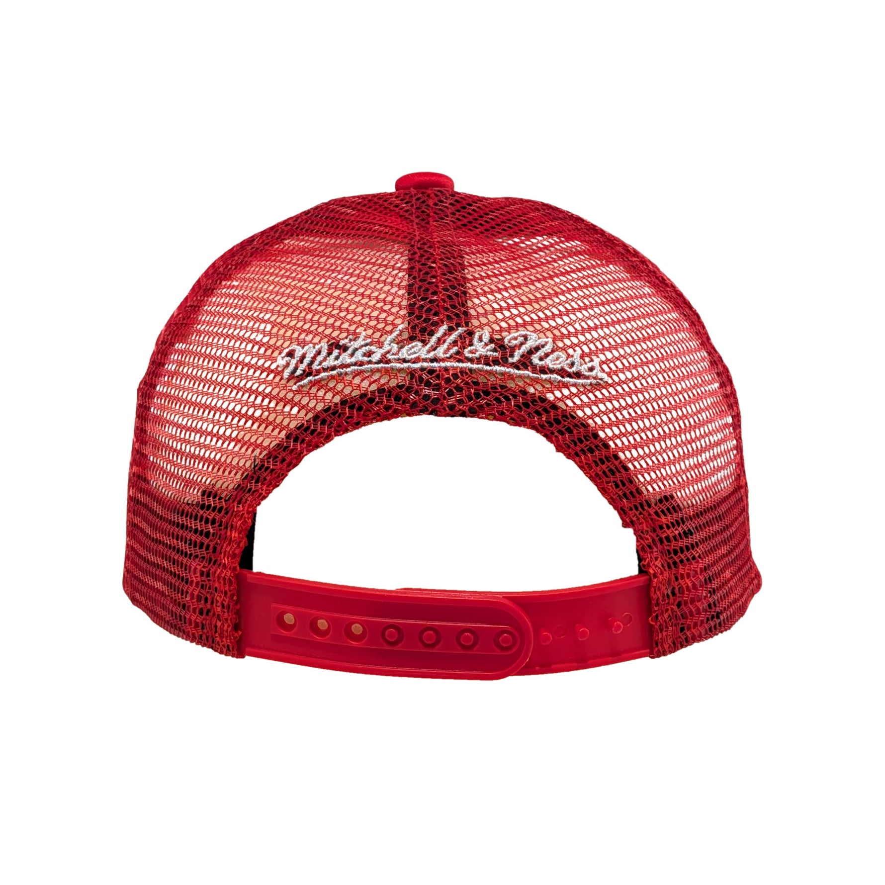 Ottawa Senators Youth Evergreen Red Trucker Cap