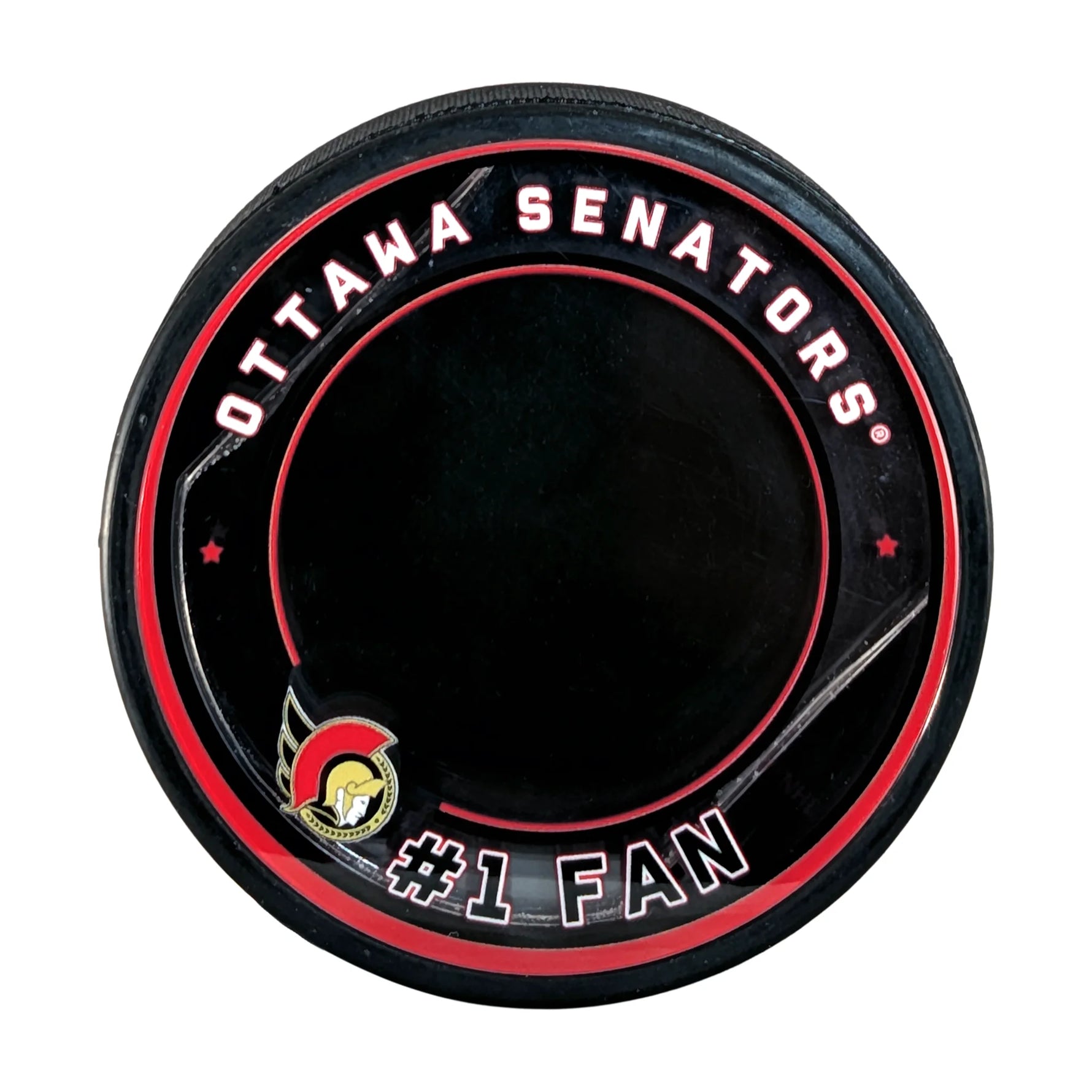 Ottawa Senators #1 Fan Photo Insert Puck