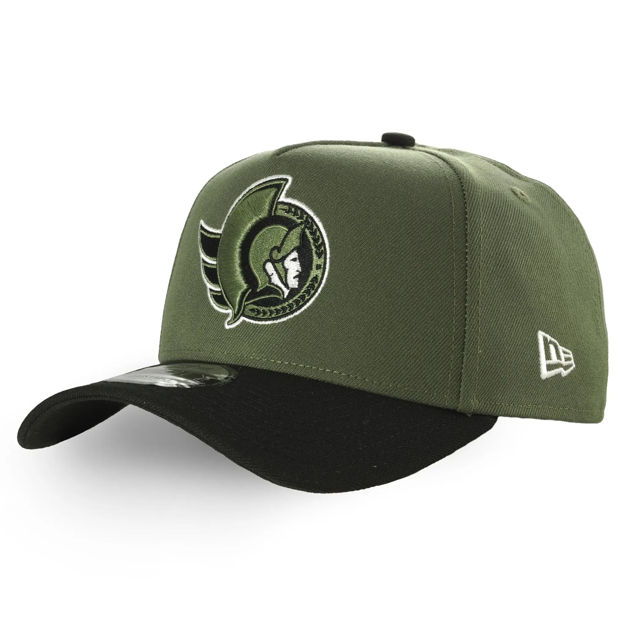 OTTAWA SENATORS 9FORTY OLIVE & BLACK ADJUSTABLE CAP-New Era-OttawaTeamShop.ca