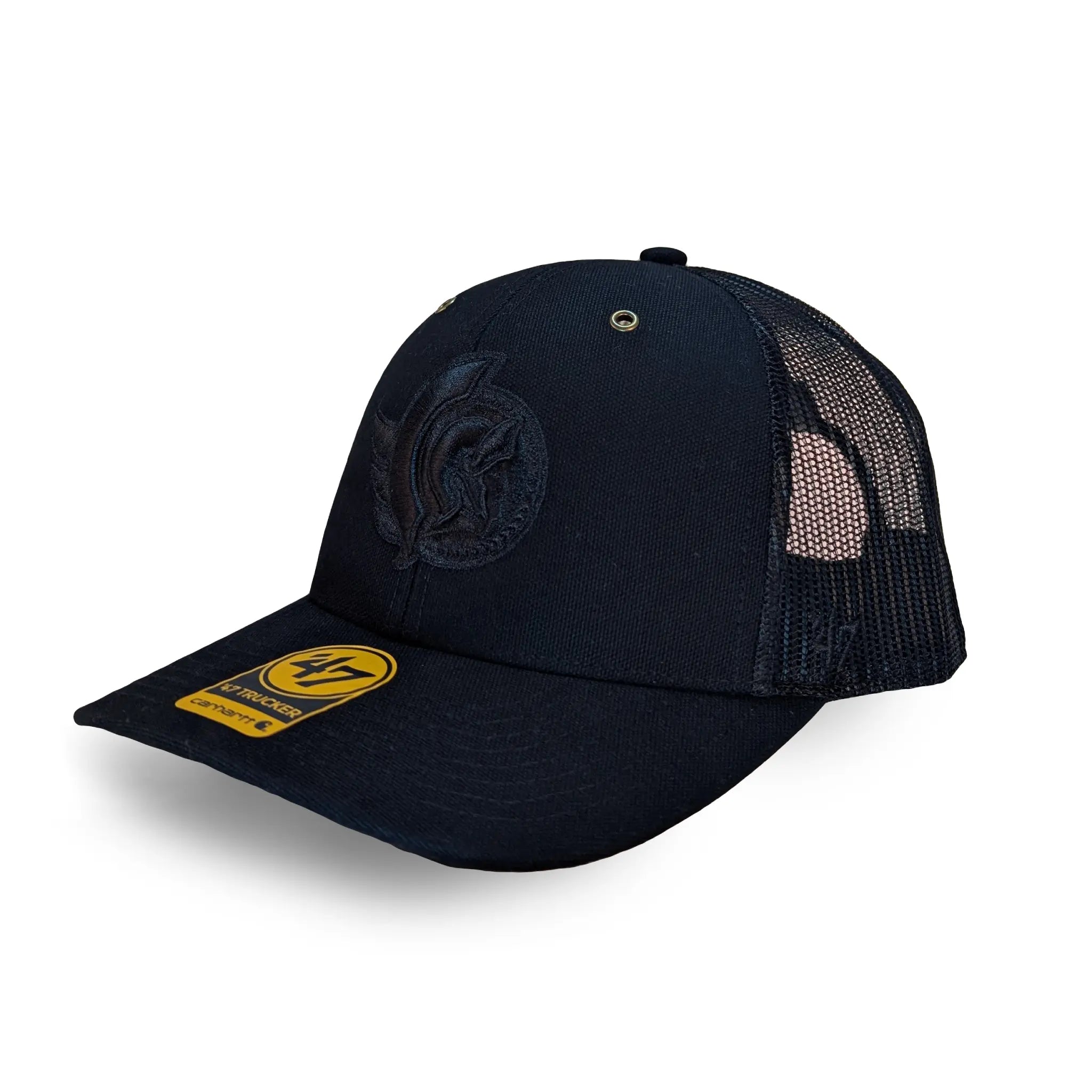 OTTAWA SENATORS CARHARTT X SENS BLK TRUCKER CAP-47 Brand-OttawaTeamShop.ca