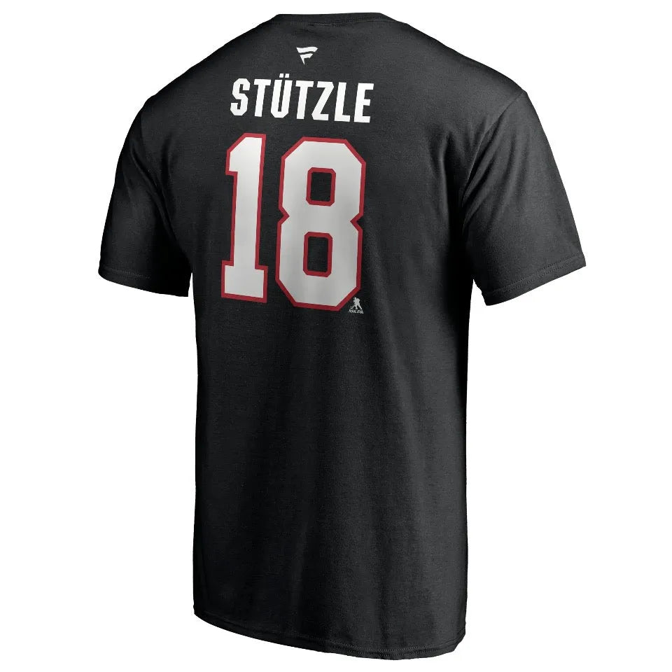 Ottawa Senators Stützle Home Name and Number Tee