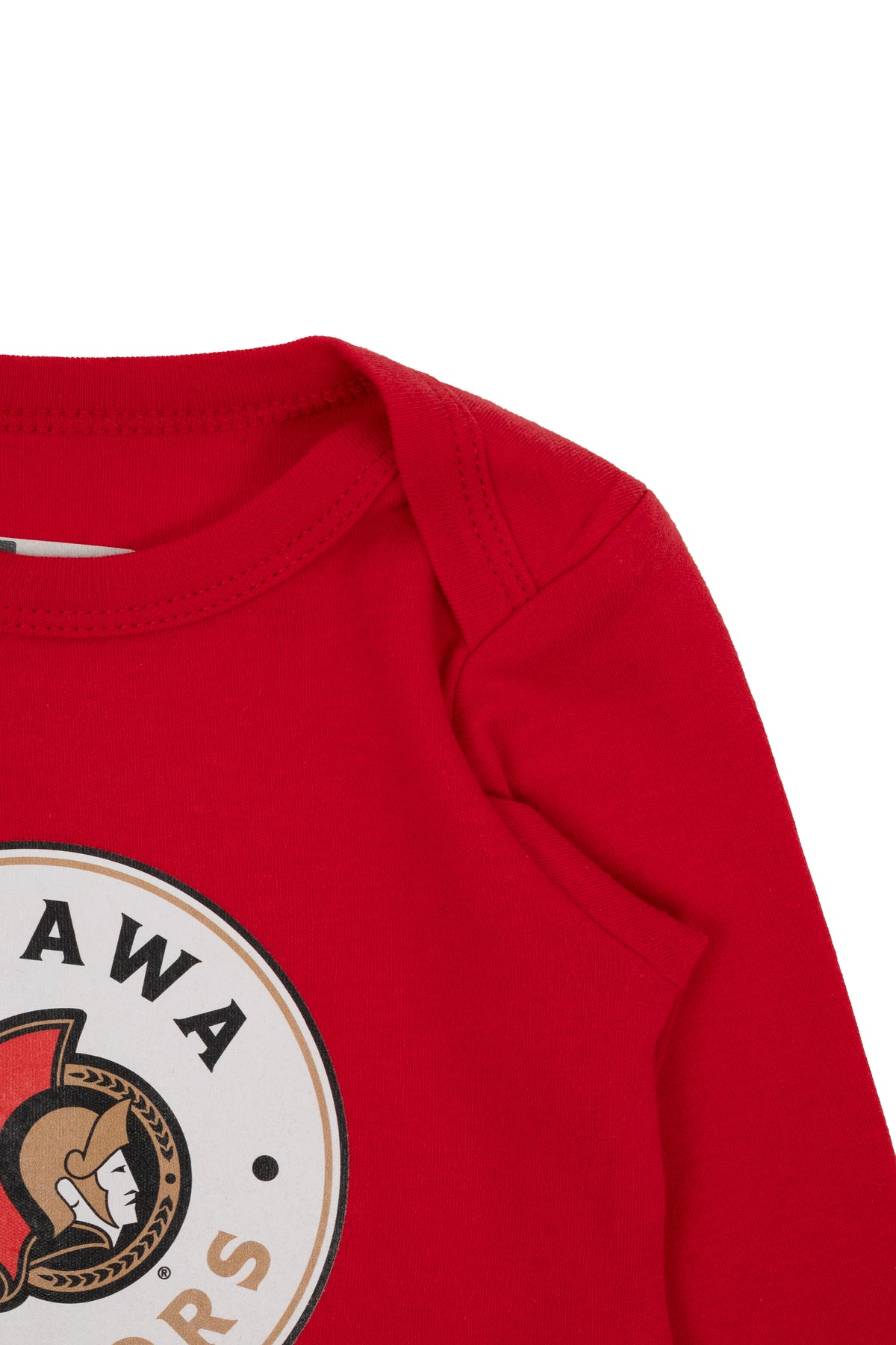 OTTAWA SENATORS INFANT RED LONG SLEEVE ONESIE