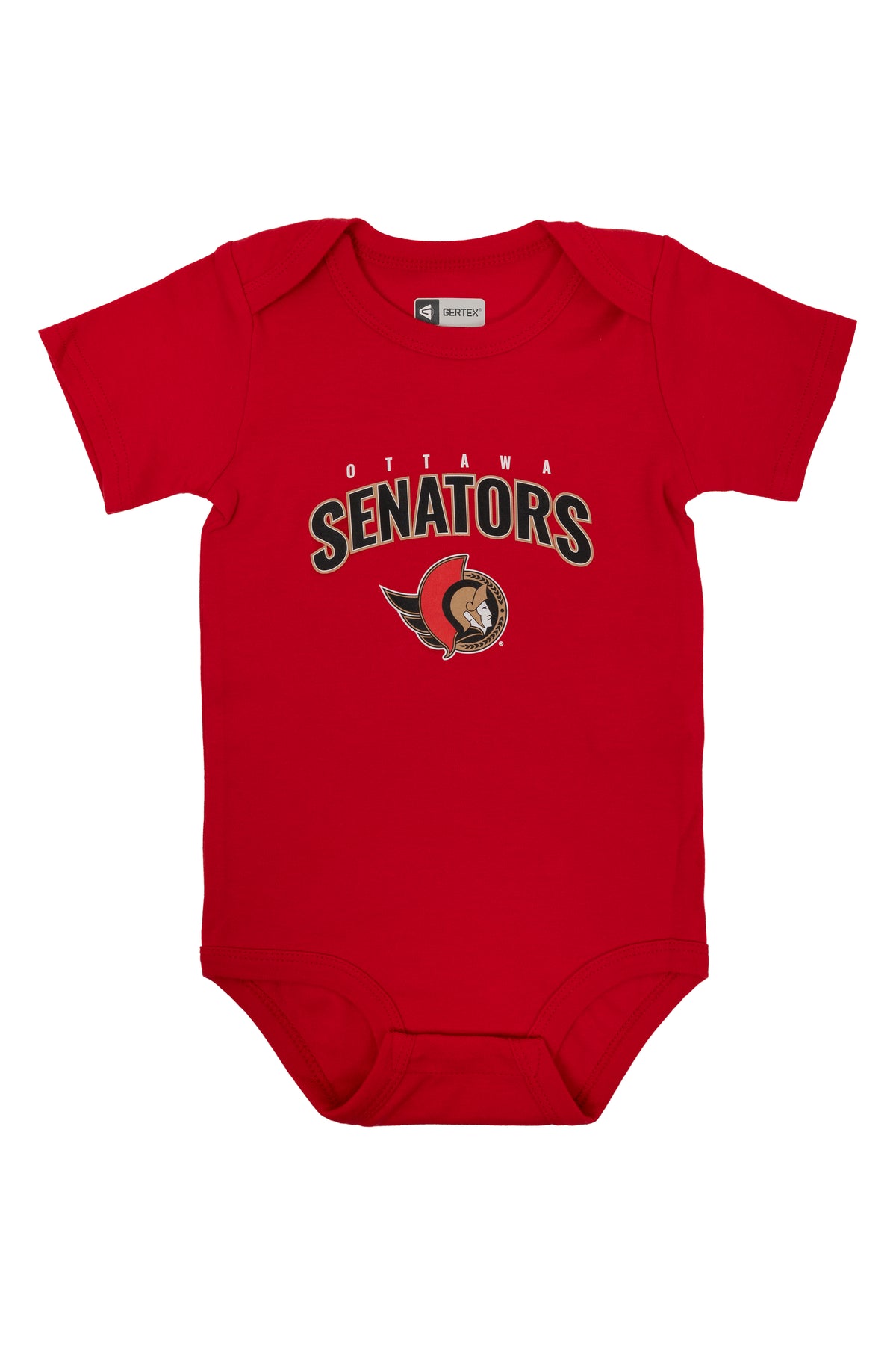 OTTAWA SENATORS INFANT RED SHORT SLEEVE ONESIE