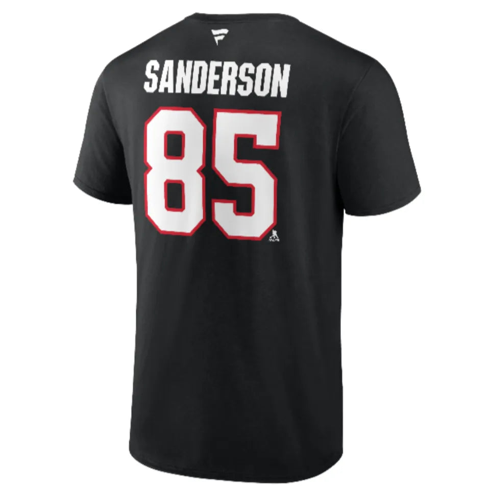 Ottawa Senators Sanderson Home Name and Number Tee