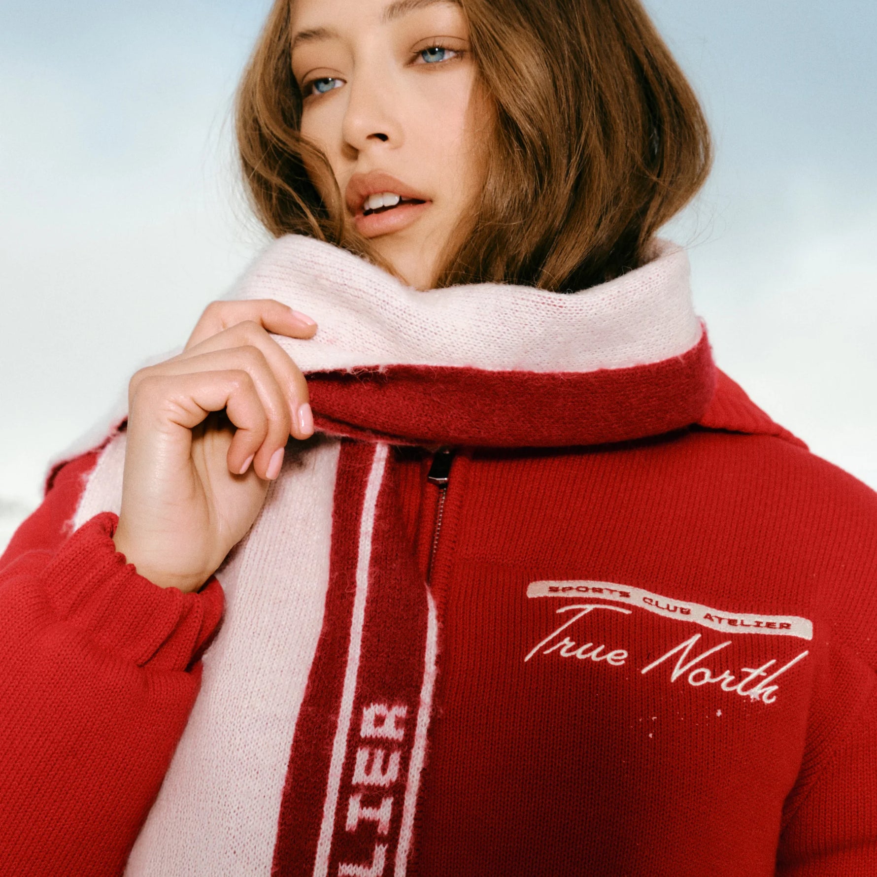 HOCKEY CANADA KNIT PUFFER JACKET
