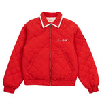 HOCKEY CANADA RED QUILTED PUFFER JACKET