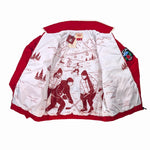 HOCKEY CANADA RED QUILTED PUFFER JACKET