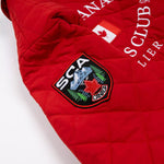HOCKEY CANADA RED QUILTED PUFFER JACKET