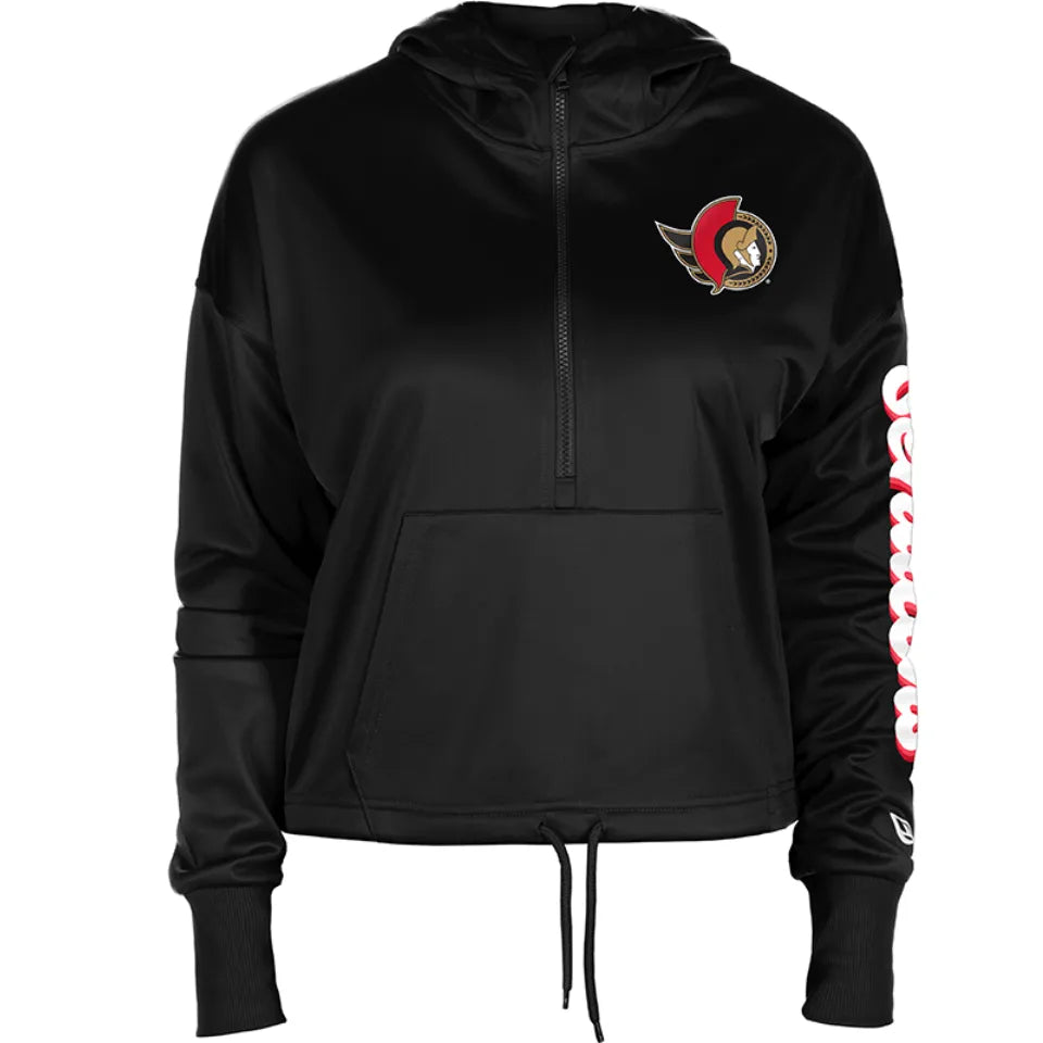 OTTAWA SENATORS Women's 1/4 Perf Hoodie