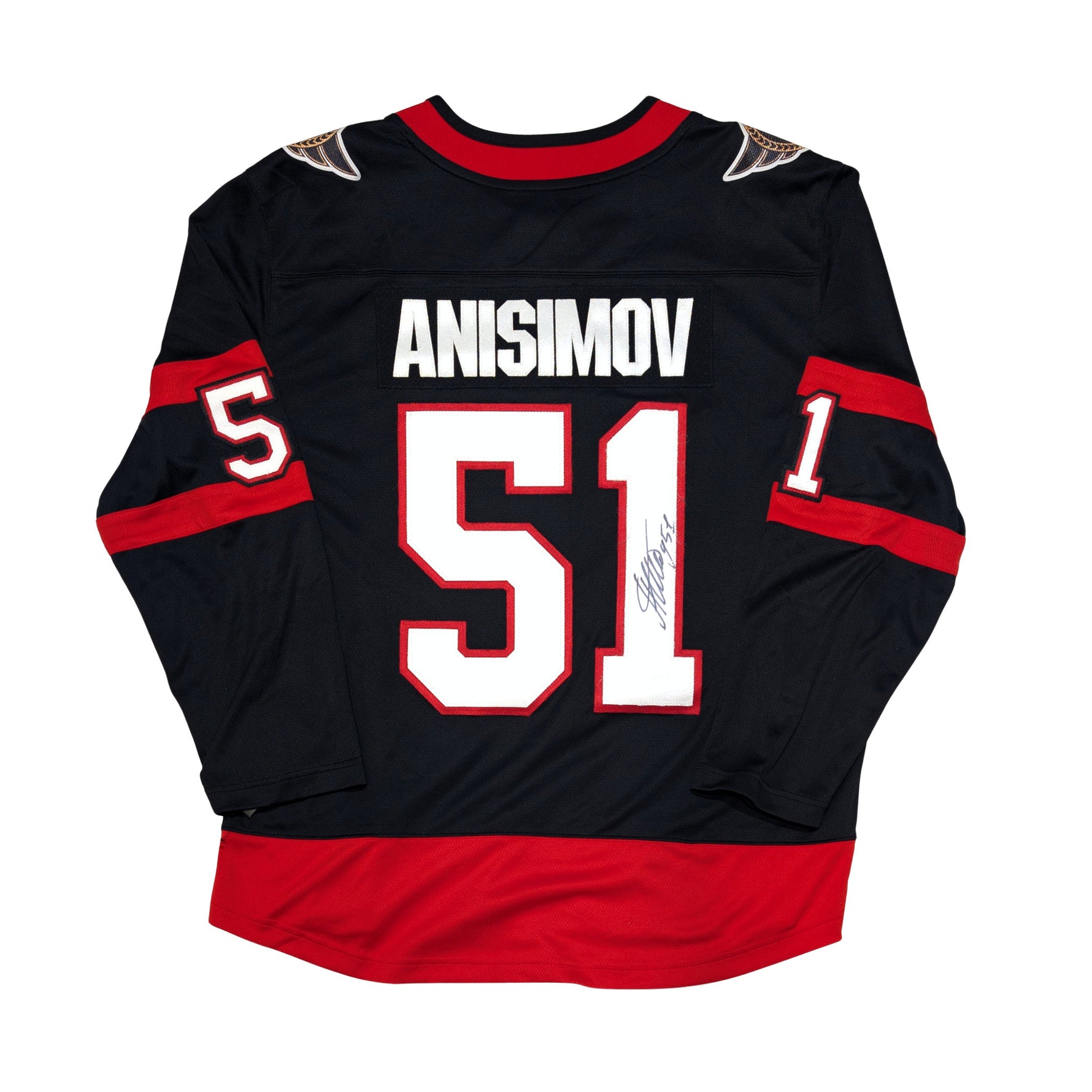 Artem Anisimov Signed Ottawa Senators Fanatics Breakaway Jersey