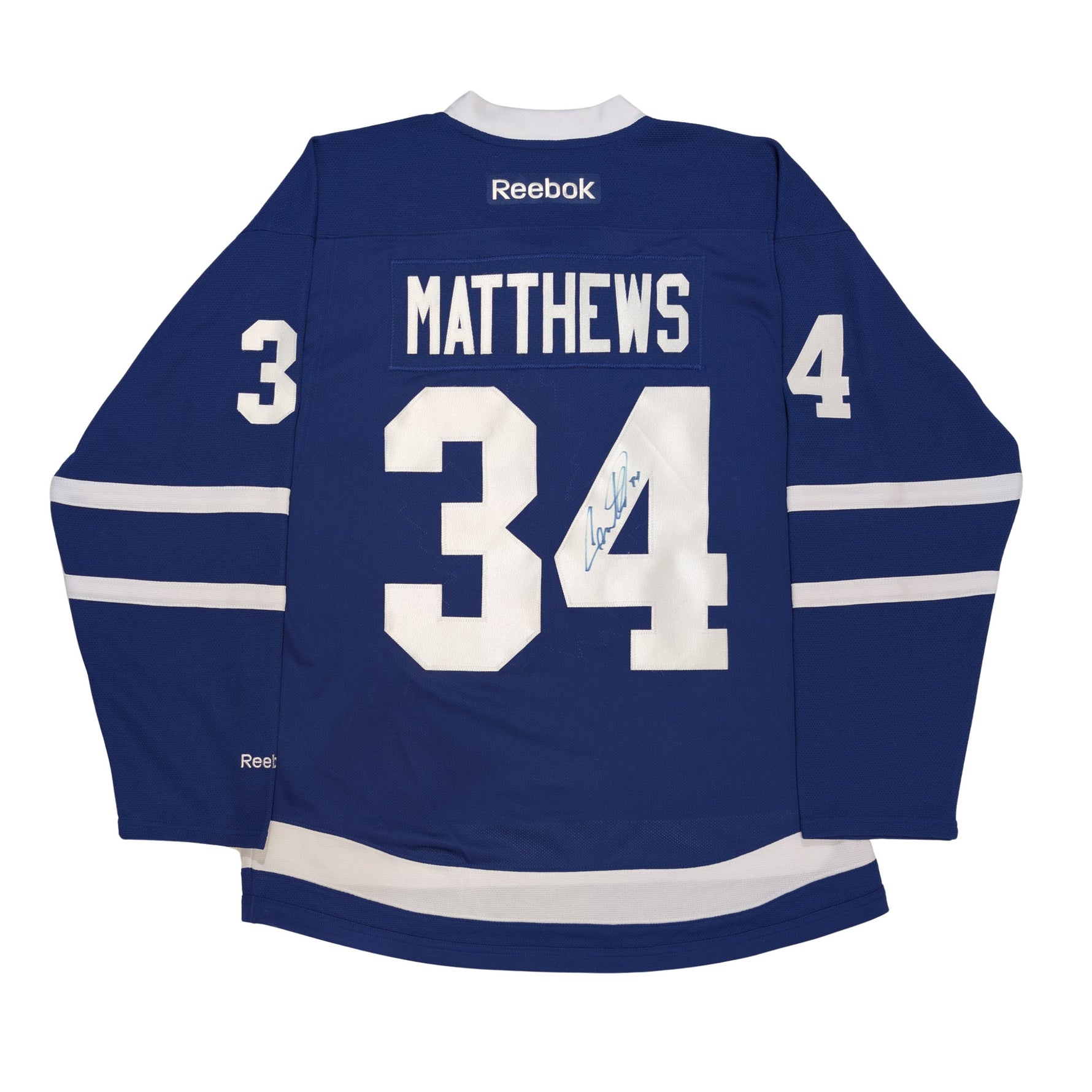 Auston Matthews Signed Toronto Maple Leafs Jersey #2
