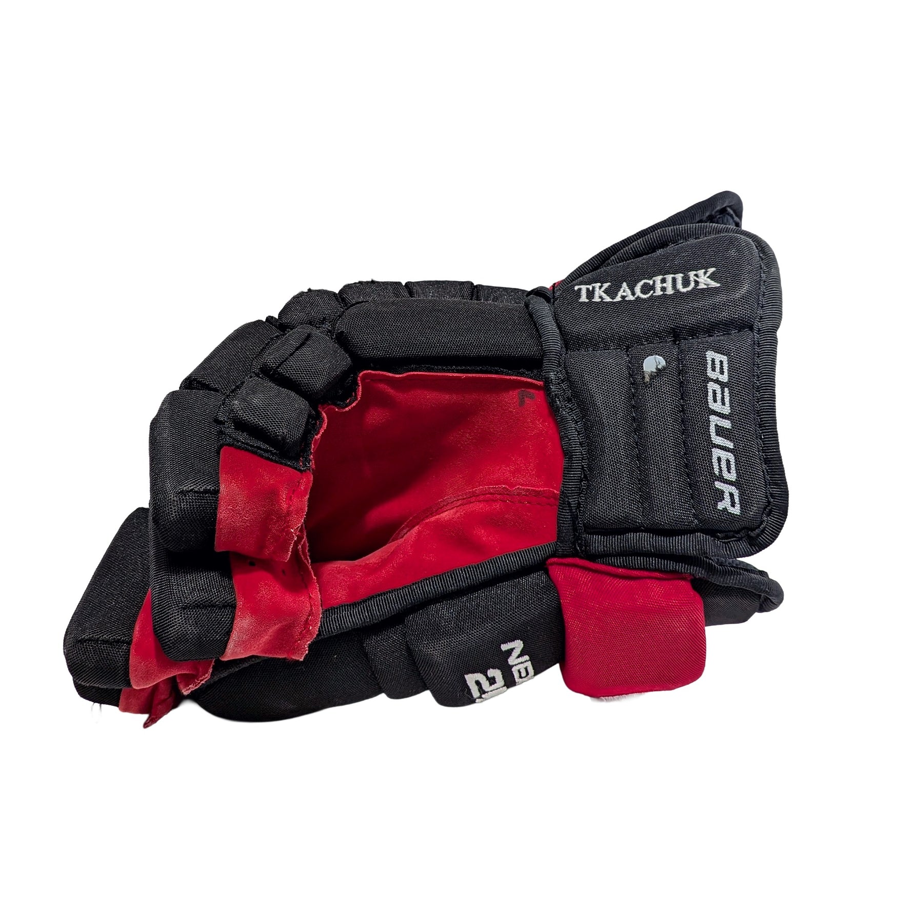 Brady Tkachuk signed hockey glove #6