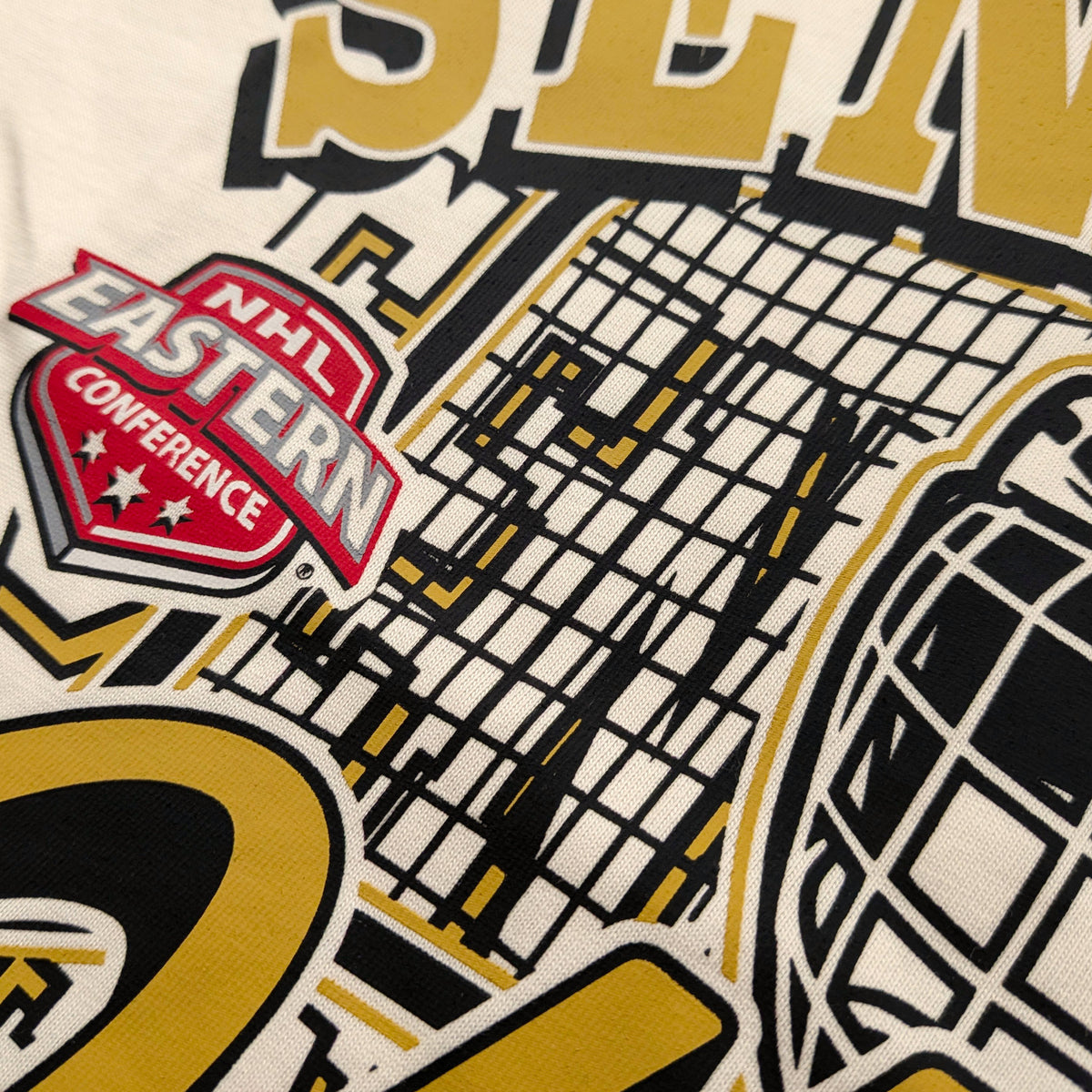 OTTAWA SENATORS CREAM THROWBACK TEE