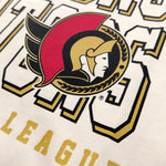 OTTAWA SENATORS CREAM THROWBACK TEE