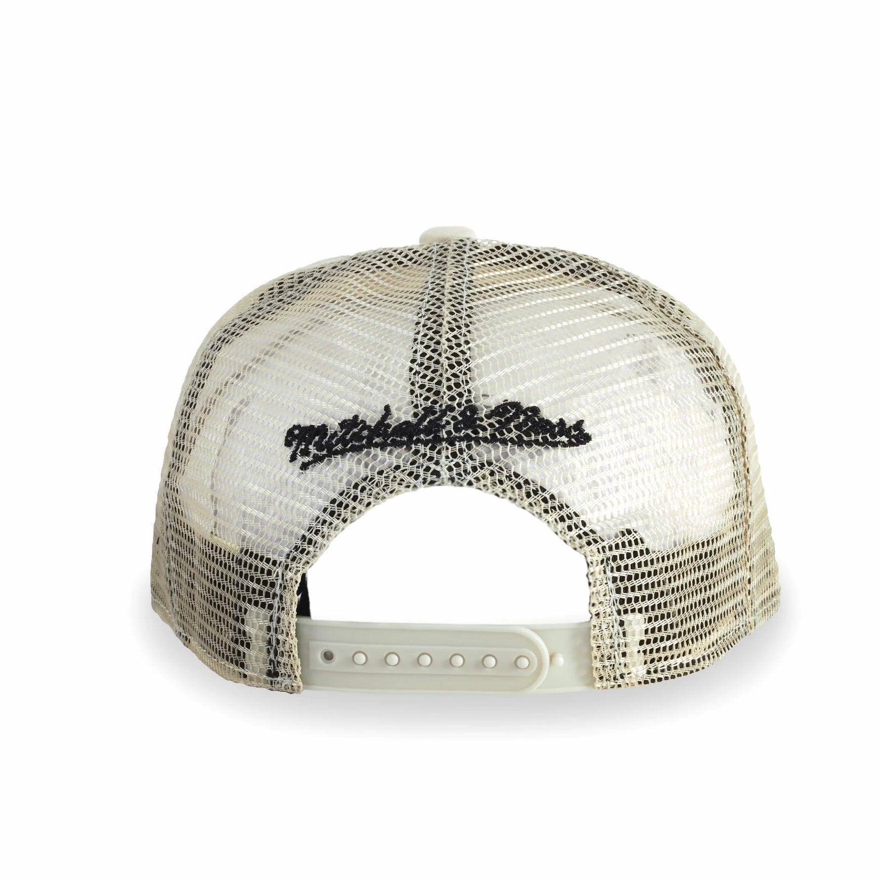 Youth Evergreen Off White Trucker Cap-Mitchell & Ness-OttawaTeamShop.ca