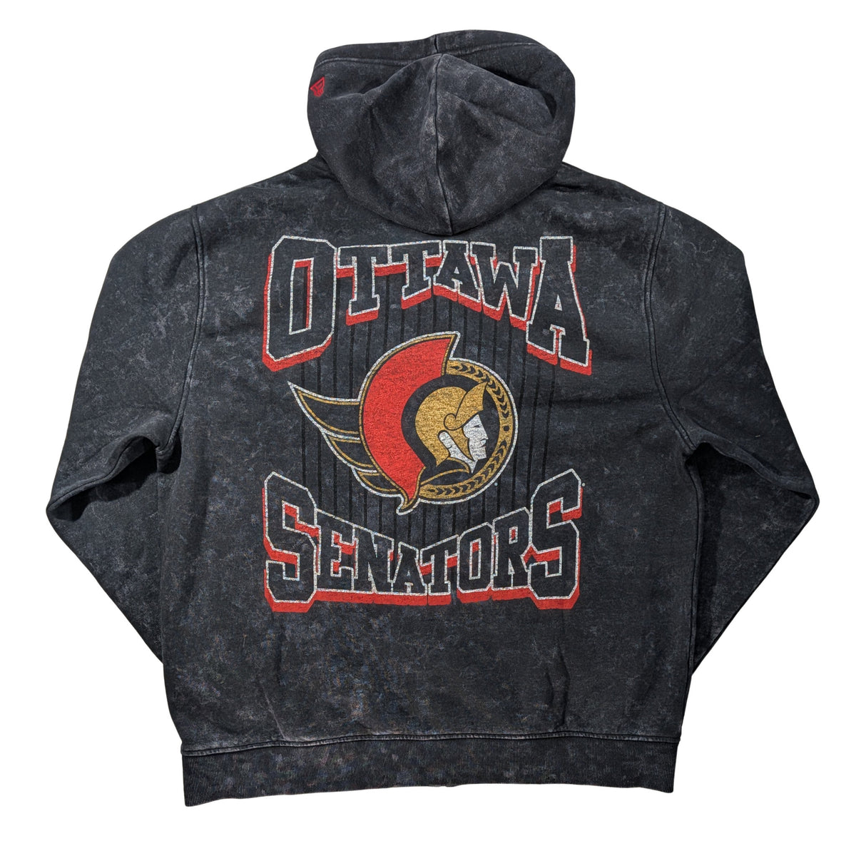 OTTAWA SENATORS BACK LOGO FULL ZIP HOODIE