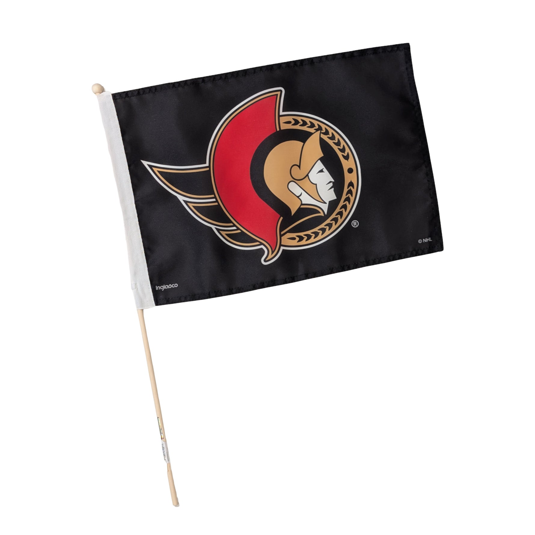 Ottawa Senators Black Stick Flag