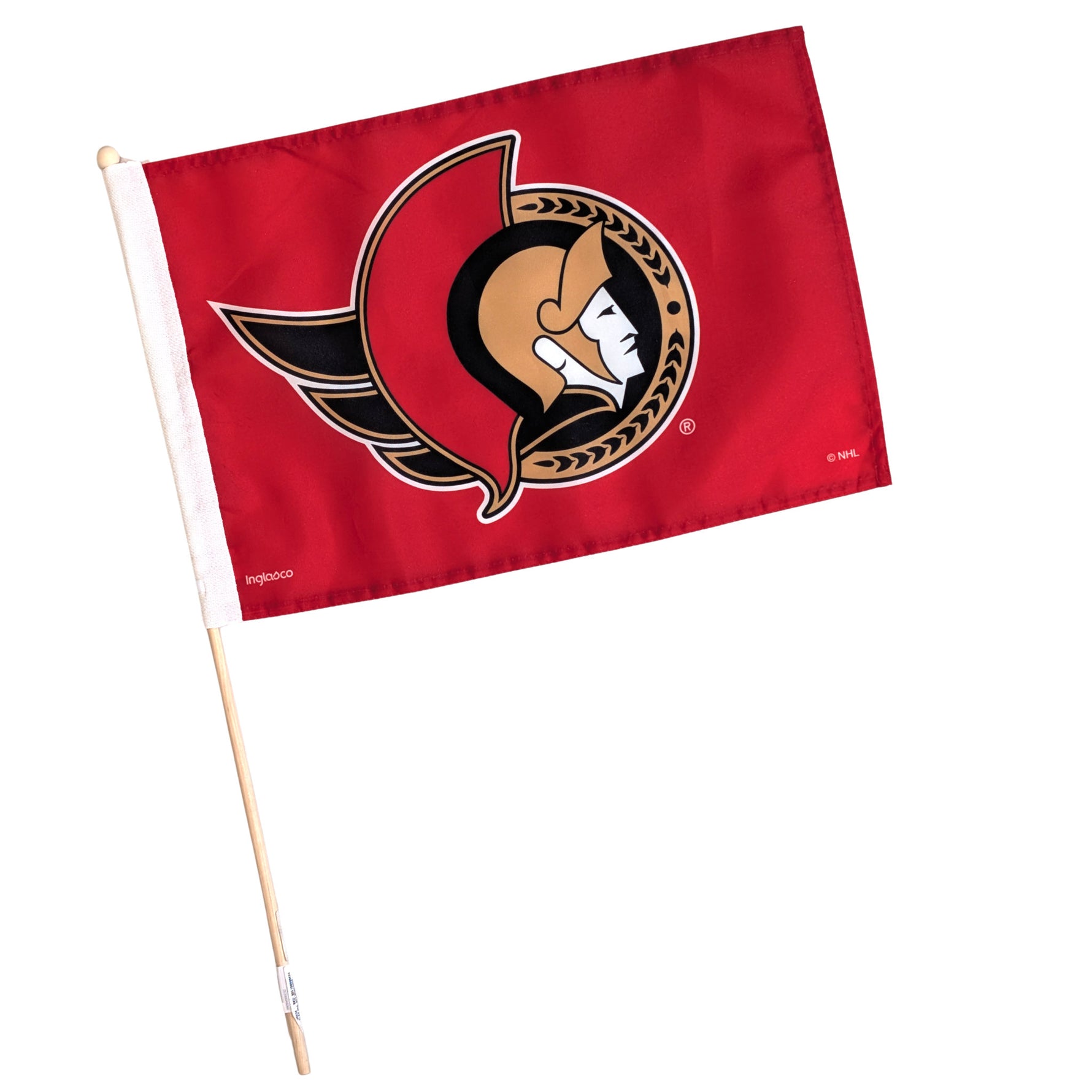 OTTAWA SENATORS RED STICK FLAG