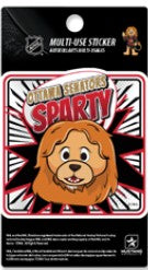 KABOOM SPARTY STICKER