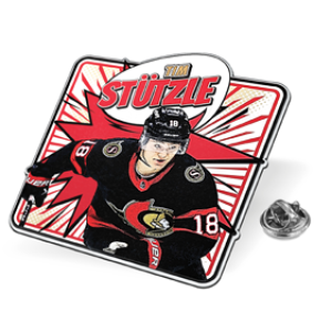 OTTAWA SENATORS KABOOM STÜTZLE PLAYER PIN