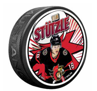 OTTAWA SENATORS KABOOM STÜTZLE PLAYER PUCK
