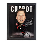 Thomas Chabot autographed framed caricature picture