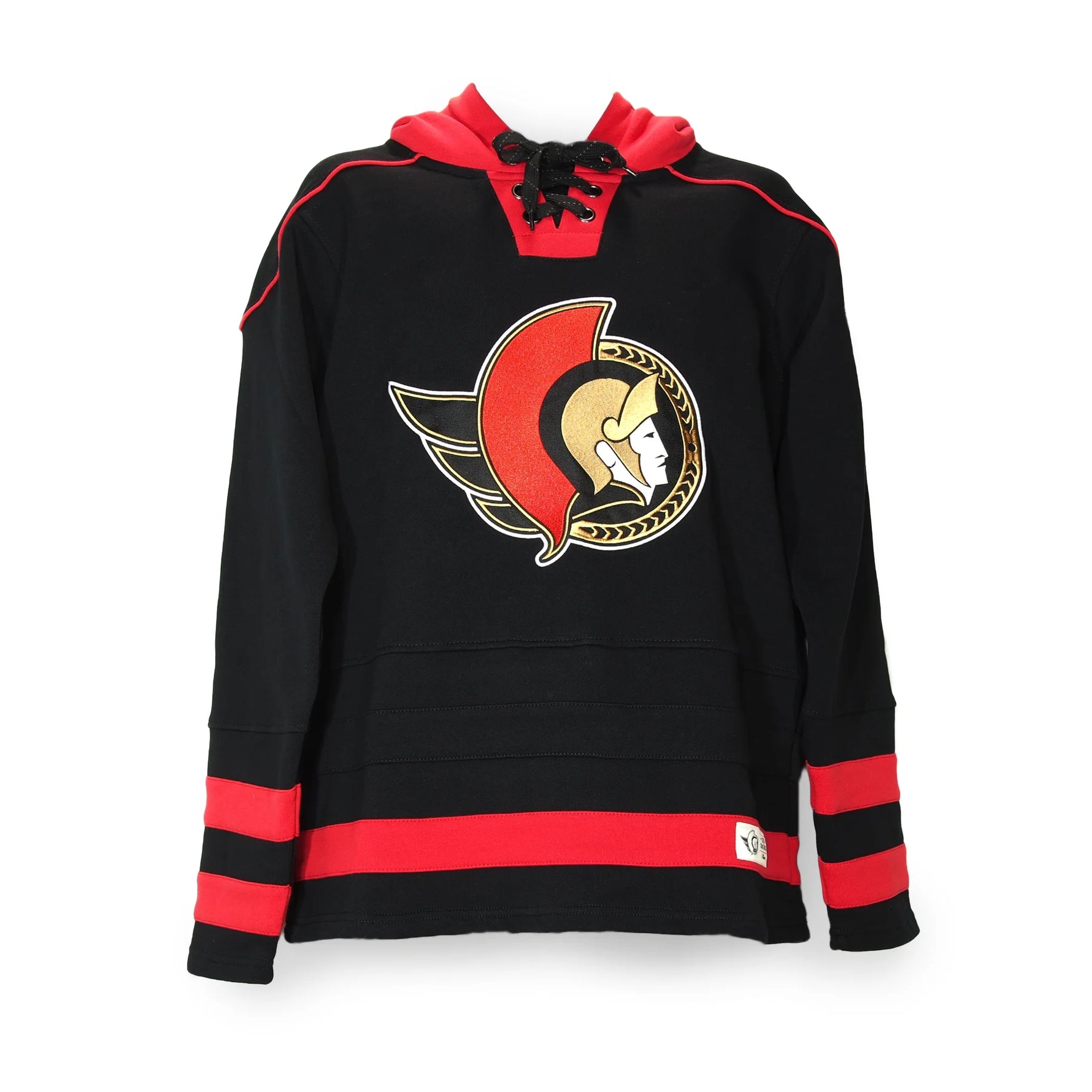 OTTAWA SENATORS HOCKEY TONAL STRIPED HOODIE